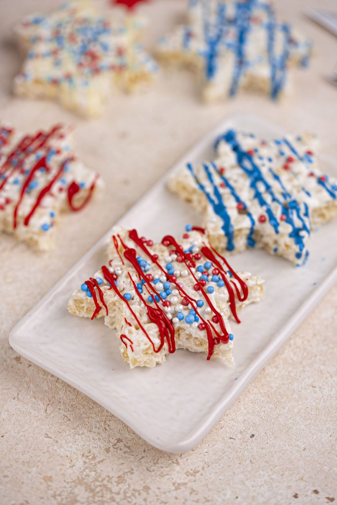 4th of July Rice Krispie Treats